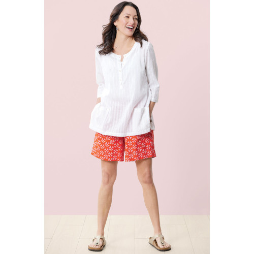 Aksa Pull-On Shorts - Carrot Aksa Pull-On Shorts - Carrot