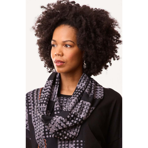 Infinity Scarf - Black/Slate Infinity Scarf - Black/Slate